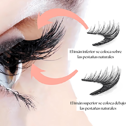 Premium Magnetic Lashes with Applicator – Instantly Stunning Look