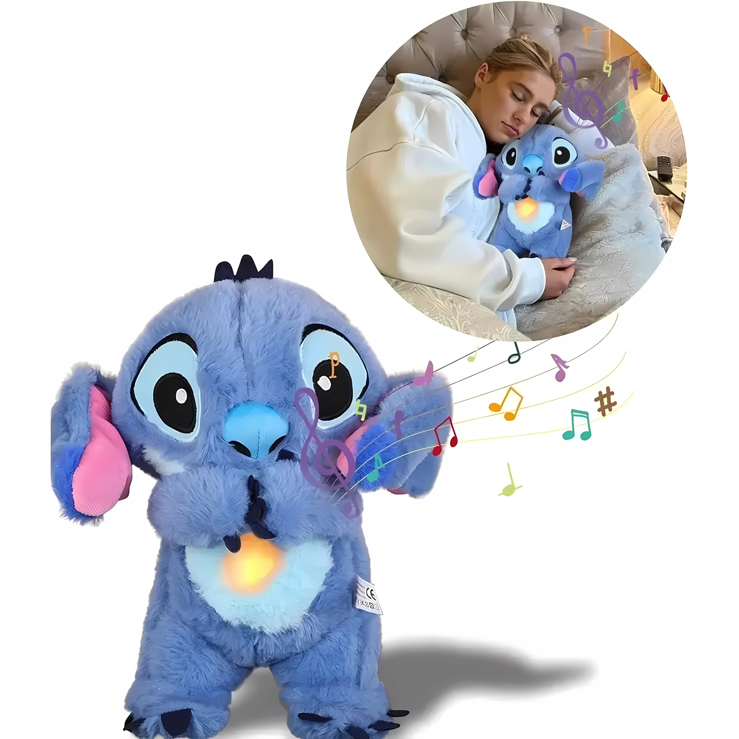 Peluche Stitch Relajante