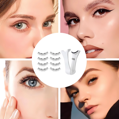 Premium Magnetic Lashes with Applicator – Instantly Stunning Look